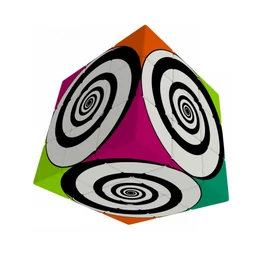 V-Cube 3x3 versenykocka Funky Spirál