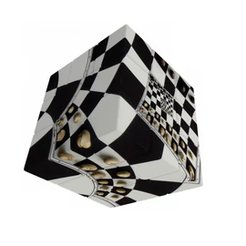 V-Cube 3x3 versenykocka Sakktábla illúzió