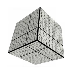 V-Cube 3x3 versenykocka V-udoku