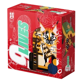 9 lives társasjáték, angol nyelvű