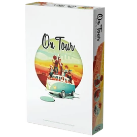 On Tour: USA & Europe társasjáték, angol nyelvű