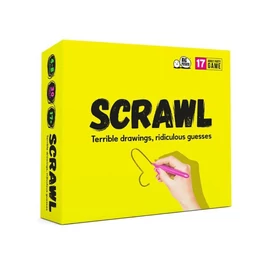 Scrawl 17+ társasjáték, angol nyelvű
