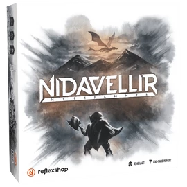 Nidavellir társasjáték (magyar kiadás) dobozborító