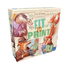 Fit to Print társasjáték, angol nyelvű