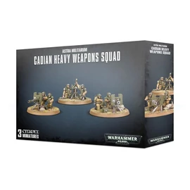 Astra Militarum: Cadian Heavy Weapon Squad minifigurák