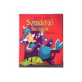 Szendergő hercegnők társasjáték dobozborító