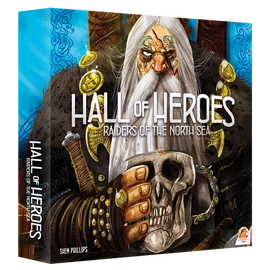 Raiders of North Sea társasjáték Hall of Heroes kiegészítő, angol nyelvű