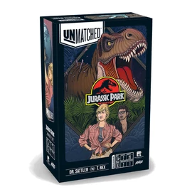 Unmatched: Jurassic Park – Dr. Sattler vs. T. Rex társasjáték, angol nyelvű Unmatched: Jurassic Park – Dr. Sattler vs. T. Rex társasjáték, angol nyelvű