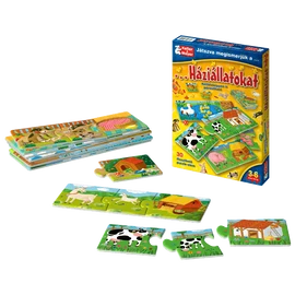 Játszva megismerjük a háziállatokat társasjáték