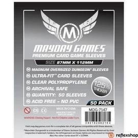 Mayday Games Prémium Magnum Oversized Dungeon kártyavédő 87 x 112 mm (50 db-os csomag)