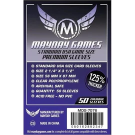 Mayday Games Premium USA méretű kártyavédő 56 x 87 mm (50 db-os csomag)
