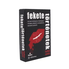 Fekete történetek: Gyilkos spinék logisztori rejtvények dobozborító Fekete történetek: Gyilkos spinék logisztori rejtvények dobozborító