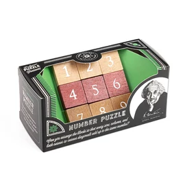 Professor Puzzle Einstein Number logikai játék