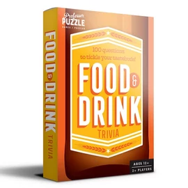 Food & Drink Trivia, angol nyelvű kívzjáték Food & Drink Trivia, angol nyelvű kívzjáték