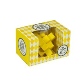 PP színes blokk puzzle sárga