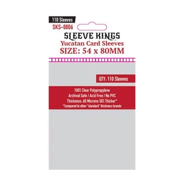 Sleeve Kings Yucatan kártyavédő (110 db-os csomag) 54 x 80 mm