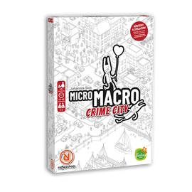 MicroMacro Crime City társasjáték dobozborító