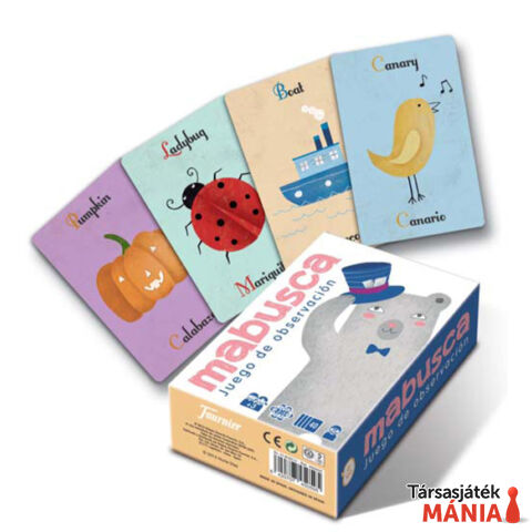 Fournier Mabusca - Megfigyelési játék kártyákkal