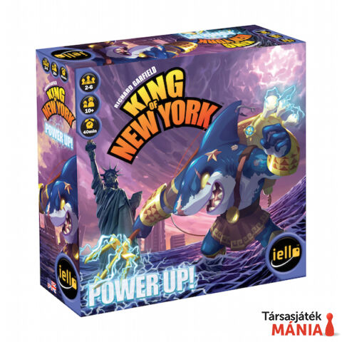 Iello King of New York: Power Up társasjáték, angol nyelvű