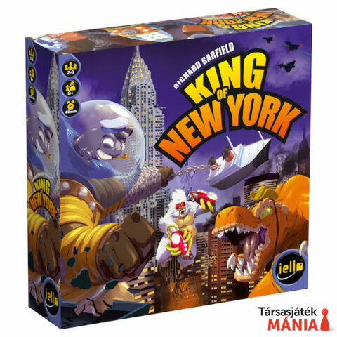 Iello King of New York társasjáték