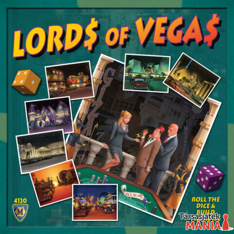 Lords of Vegas társasjáték angol nyelvű