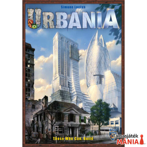 Urbania társasjáték, angol nyelvű