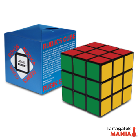 Rubik 3x3x3 versenykocka, kék dobozos