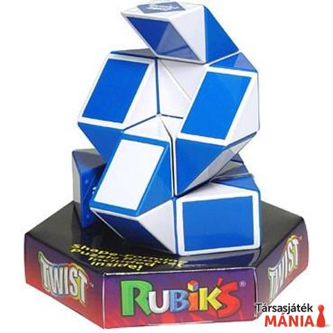 Rubik Twist logikai játék, kék-fehér