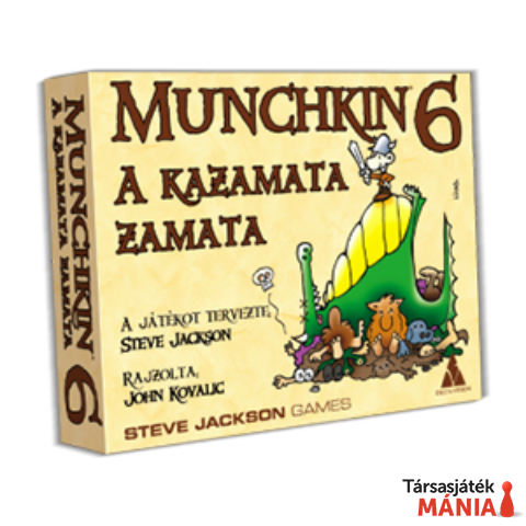 Munchkin 6 stratégiai kártyajáték - A kazamata zamata