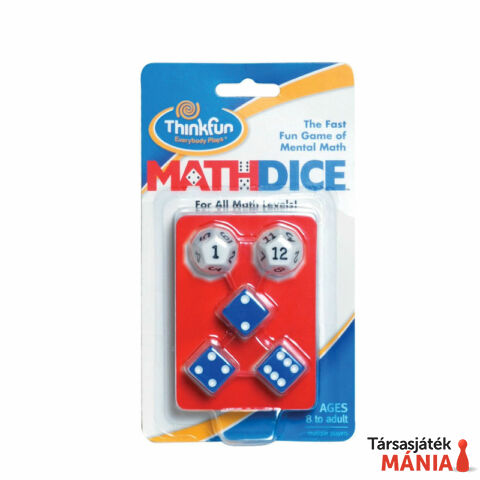 ThinkFun Math Dice logikai játék