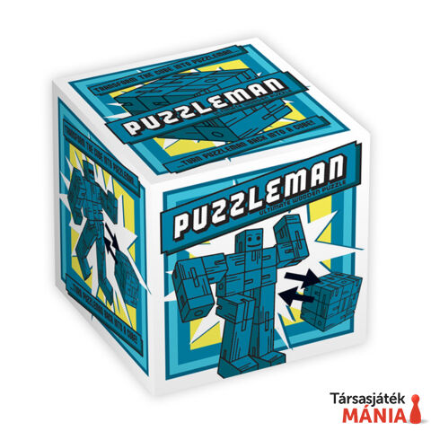 Puzzleman Professor Puzzle logikai játék, kék