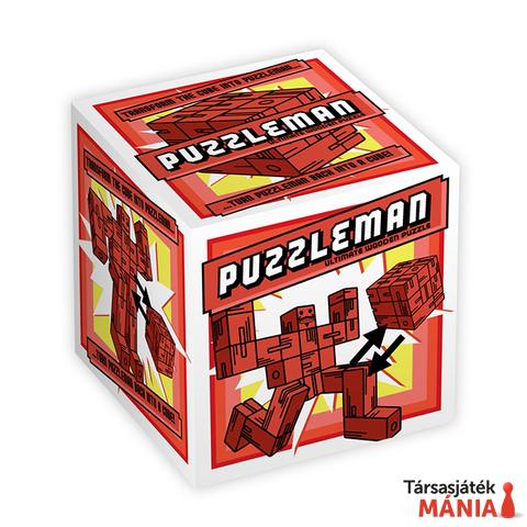 Puzzleman Professor Puzzle logikai játék, piros