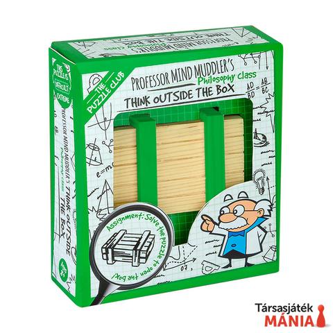 Professor Mind Muddler's Think Outside the Box Puzzle logikai játék