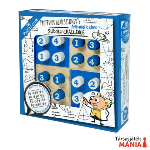 Professor Head Spinner's Sudoku Challenge logikai játék