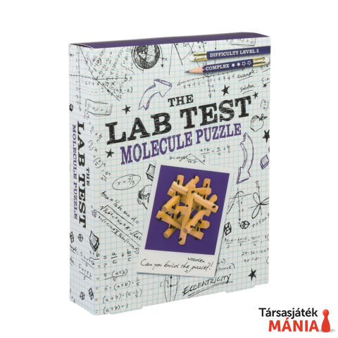 Labtest The Molecule Professor Puzzle logikai játék