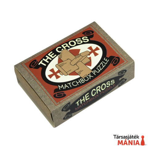 The Cross Matchbox Professor Puzzle ördöglakat
