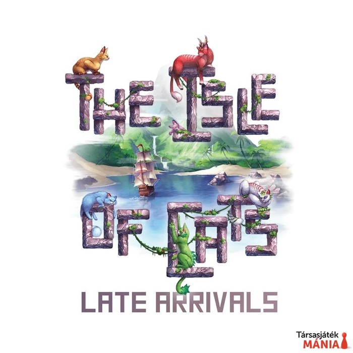 Isle of Cats társasjáték Late Arrivals 5-6 fős kiegészítő, angol nyelvű