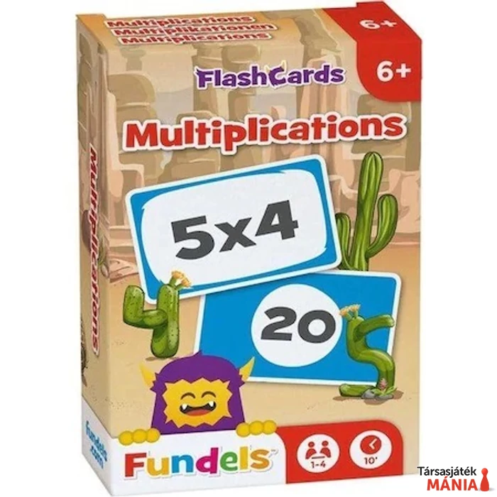 FUNDELS - Számolj! Szorzás kártyajáték