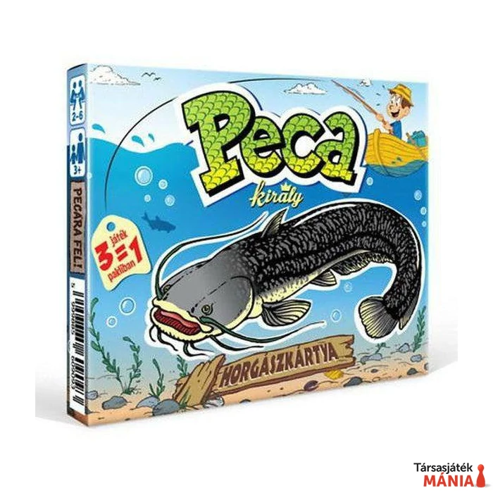 Peca király 3 az 1-ben kártyajáték (Cartaco)