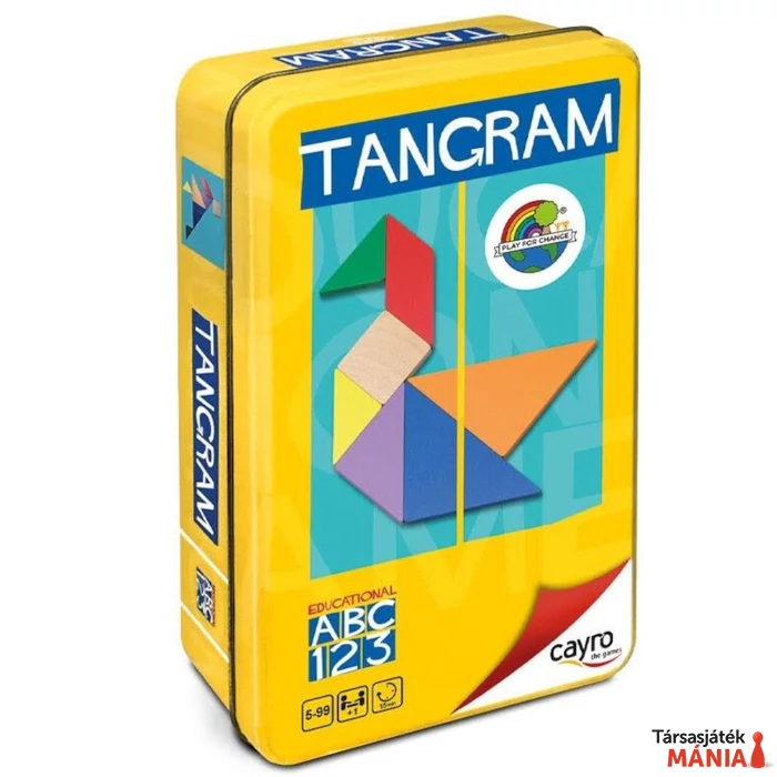 Tangram - fémdobozos