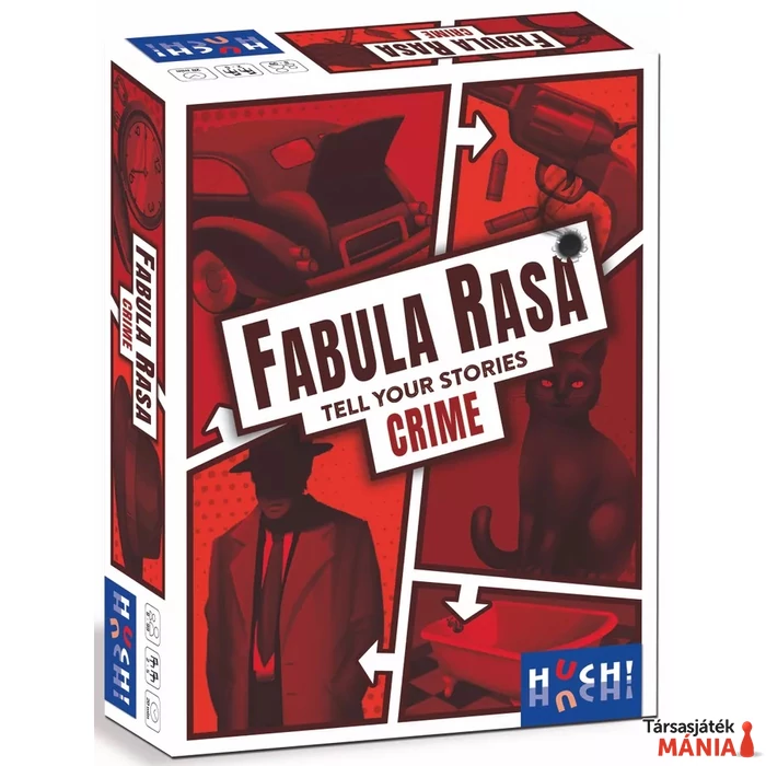 Fabula Rasa - Crime multinyelvű társasjáték