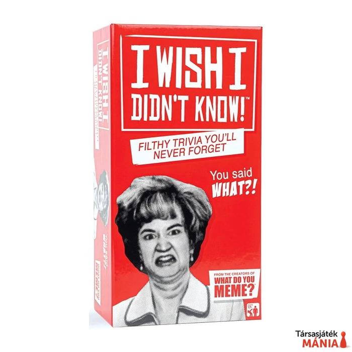 WDYM - I Wish I Didn't Know That! Társasjáték