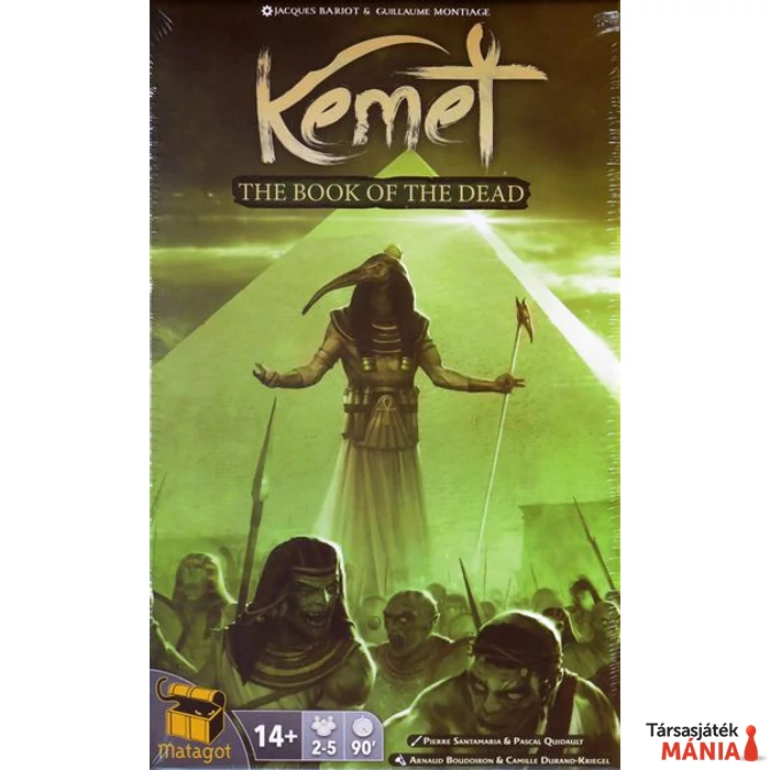 Kemet Blood & Sand Book of the Dead kiegészítő, angol nyelvű