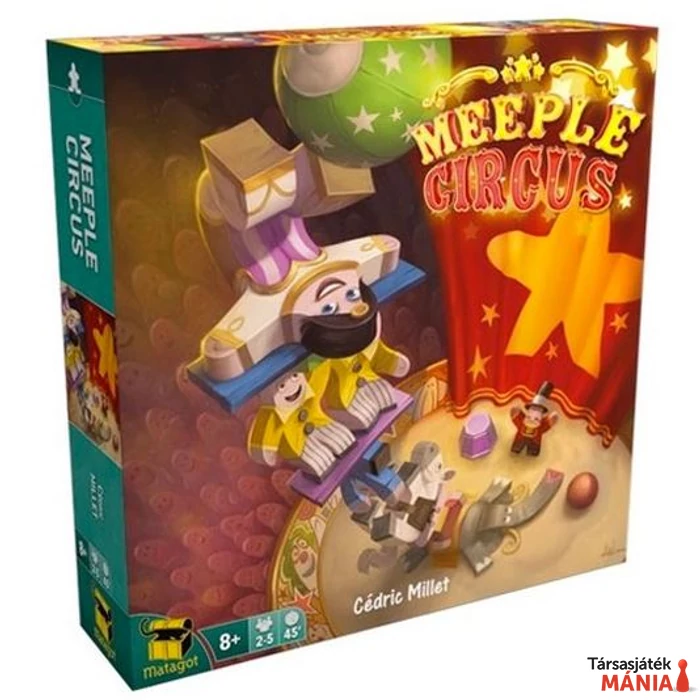 Meeple Circus társasjáték, angol nyelvű