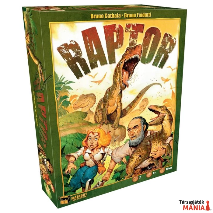 Raptor társasjáték, angol nyelvű