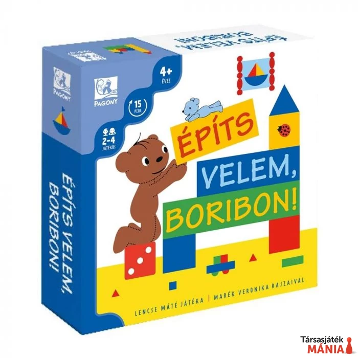 Építs velem, Boribon! társasjáték