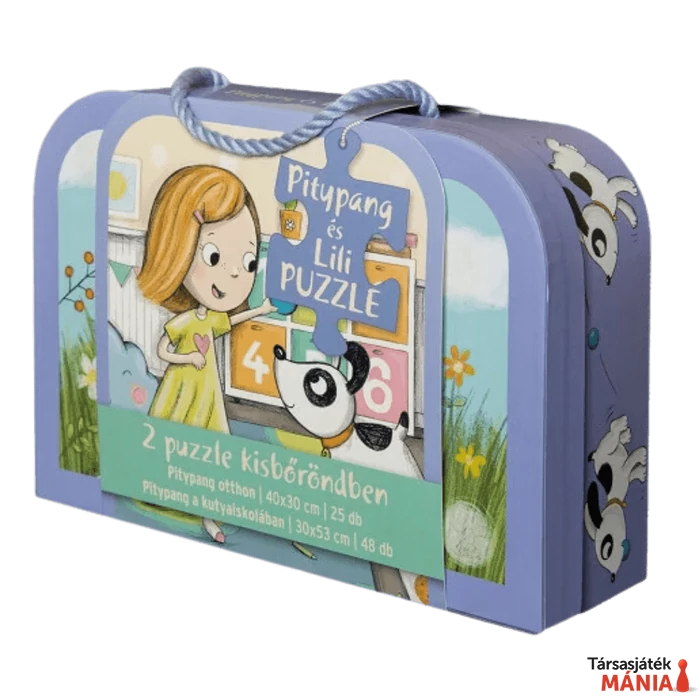Pitypang és Lili – bőröndös puzzle