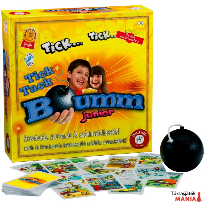 Tick...Tack...Bumm Junior társasjáték