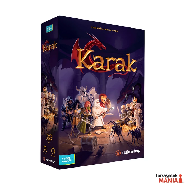 Karak társasjáték dobozborító