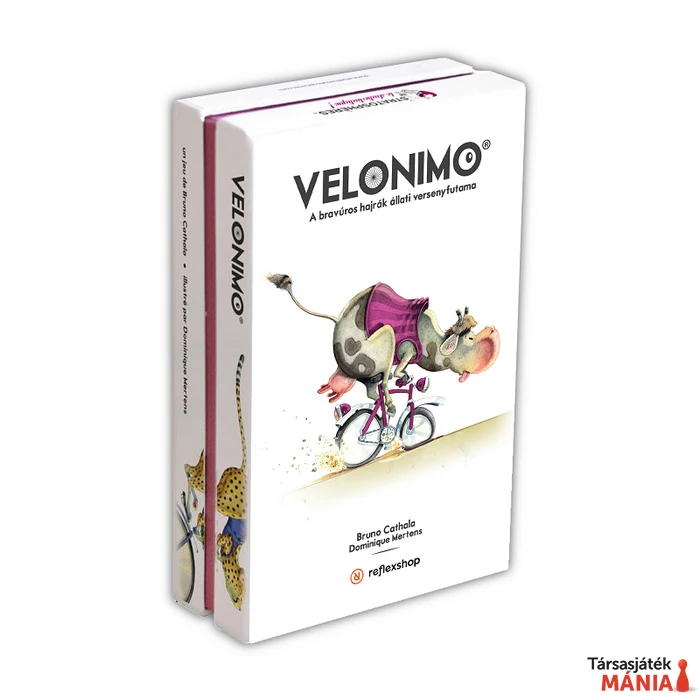 Velonimo kártyajáték dobozborító